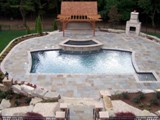 Custom Timber Structure Poolside